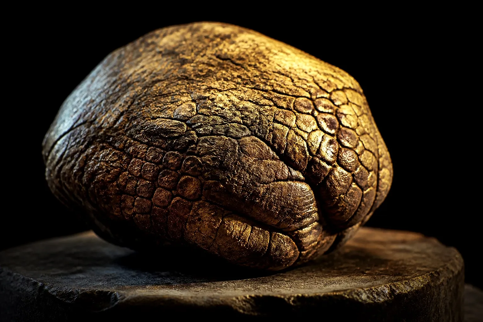 Editorial illustration: crocodile skin texture macro close up
